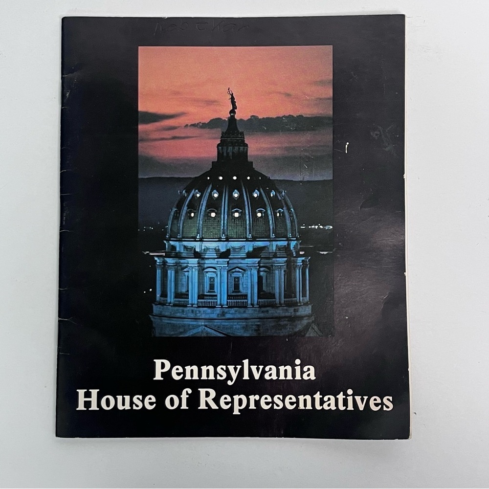 The Pennsylvania Capital Fact Booklet Prepared by General Assembly PB 1983‎